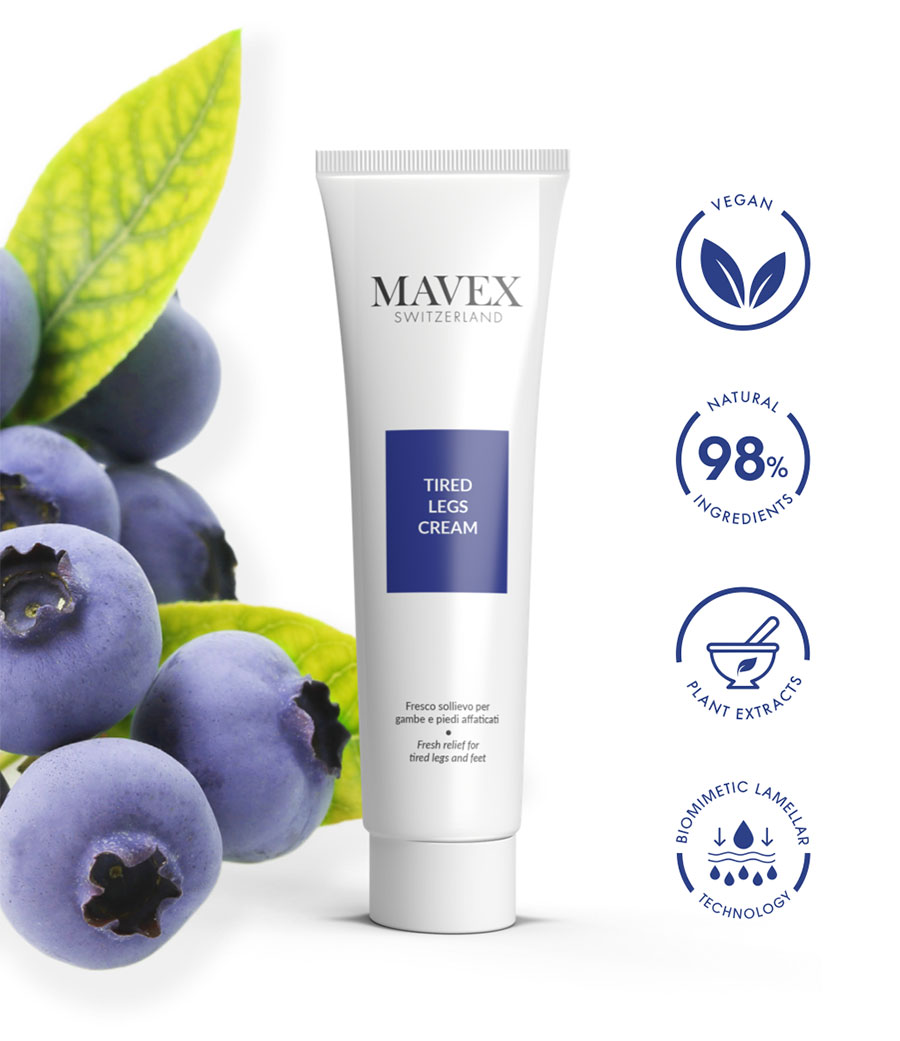 MAVEX Pavargusių kojų kremas, 100 ml