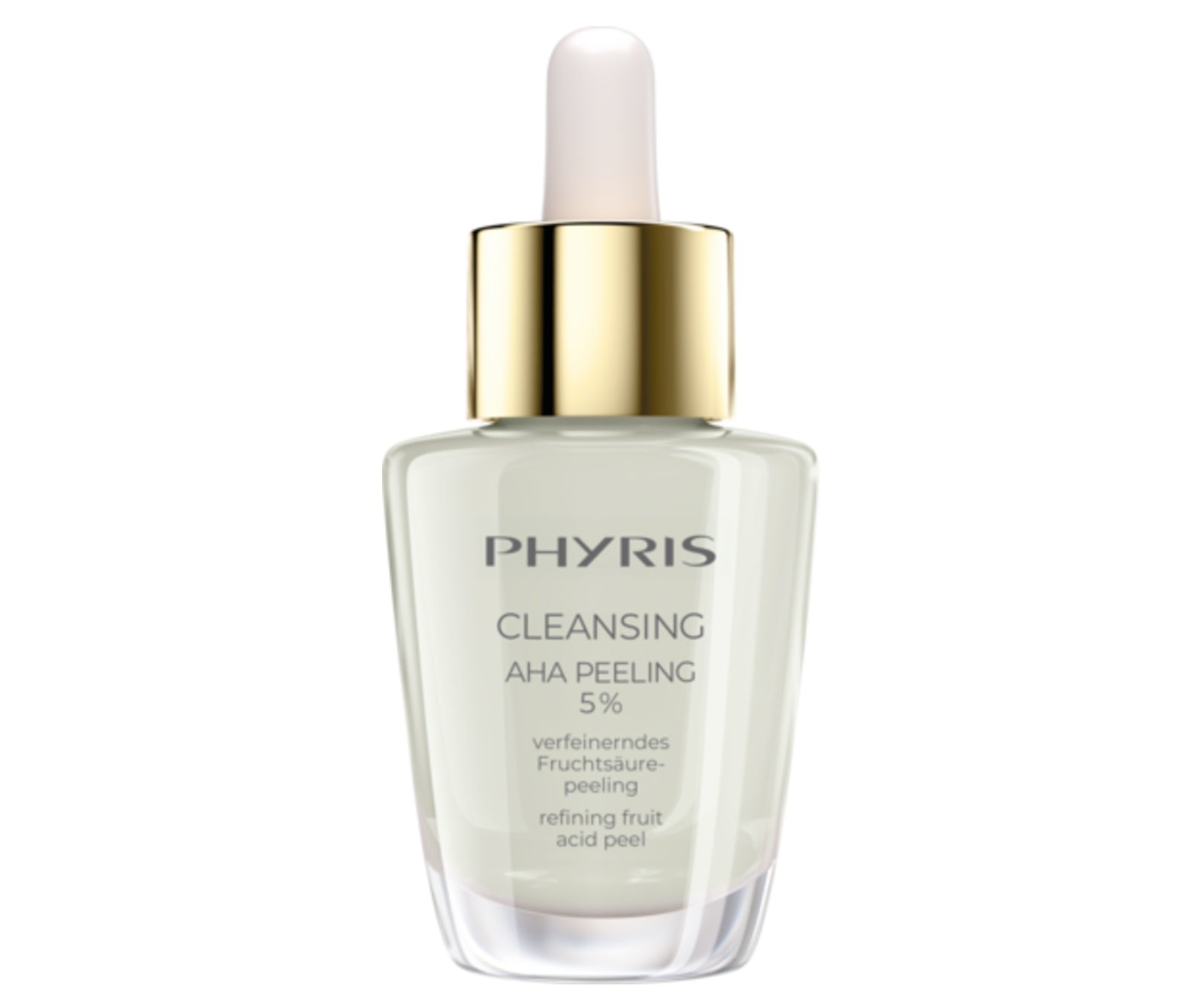 PHYRIS Šveitiklis su 5% AHA  pH 4,0 – 4,5 Serumas, rūgštis