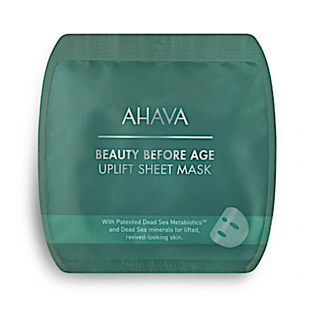 AHAVA BEAUTY BEFORE AGE UPLIFT FIRMING SHEET MASK, 1pc