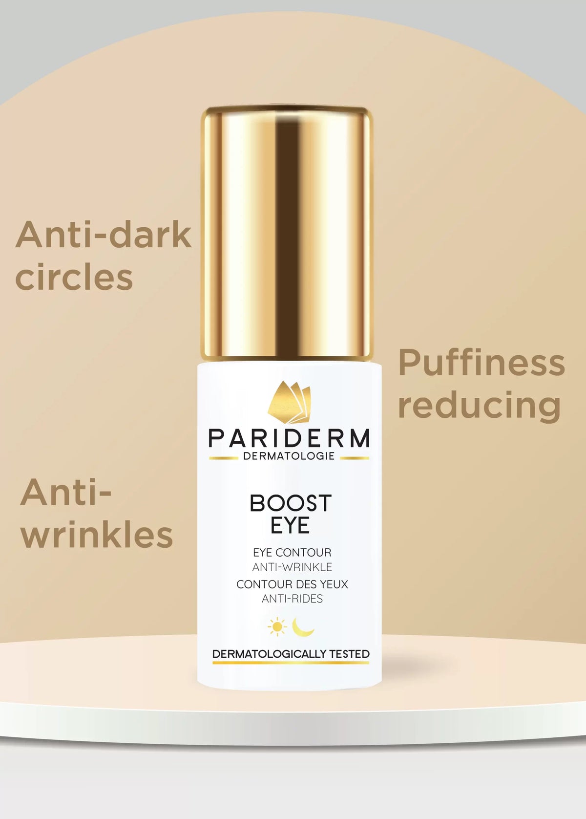 PARIDERM BOOST EYE Paakių Kremas 15ml
