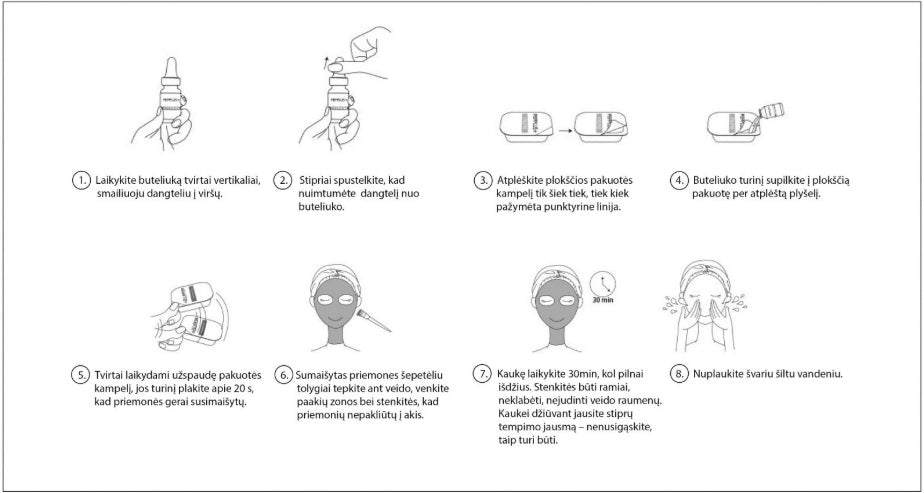PEPPLUS STAIGAUS EFEKTO STANDINANTI KAUKĖ, 1 VNT.