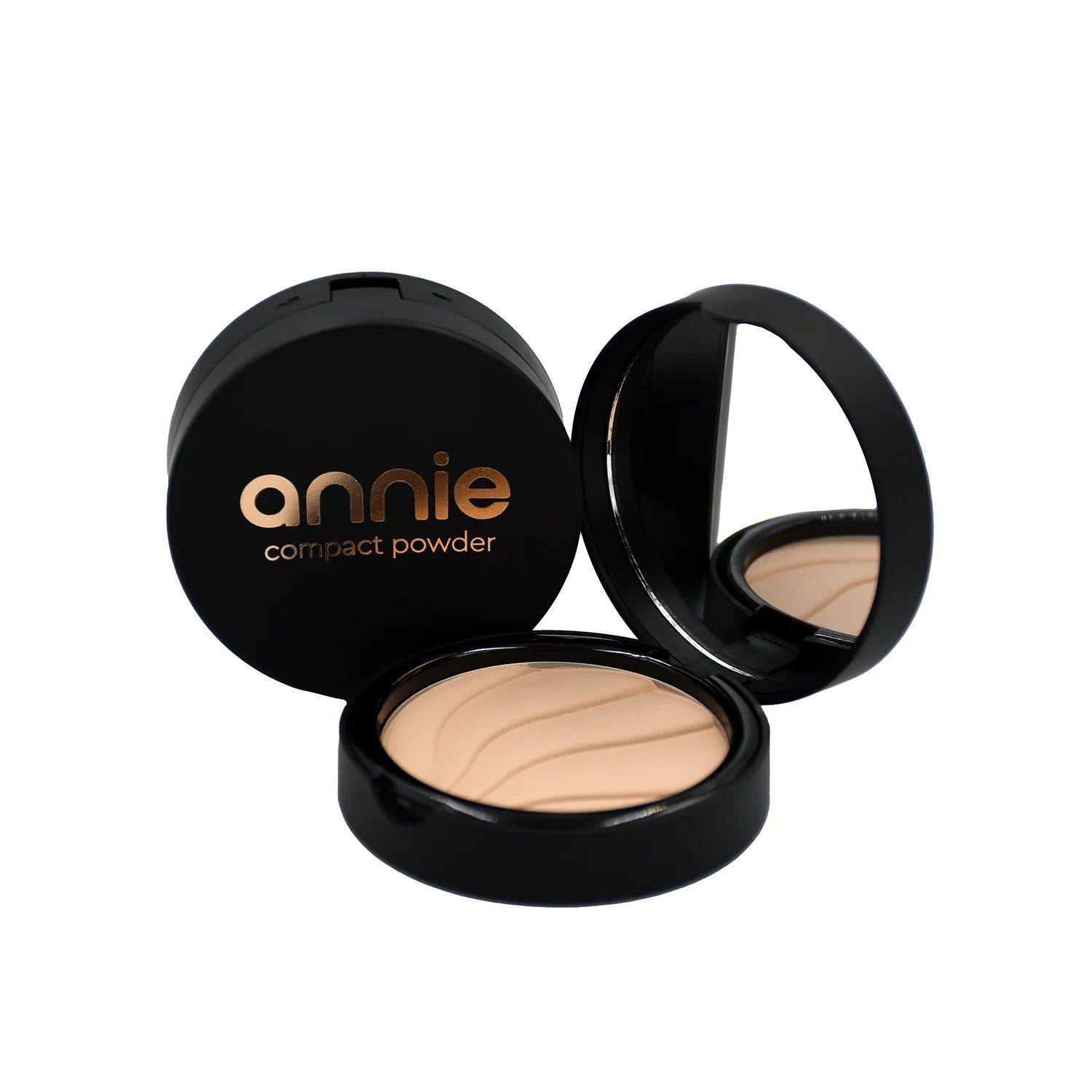 ANNIE Kompaktinė pudra su migdolų aliejumi ir vitaminu E, Nr. 04 Honey Beige
