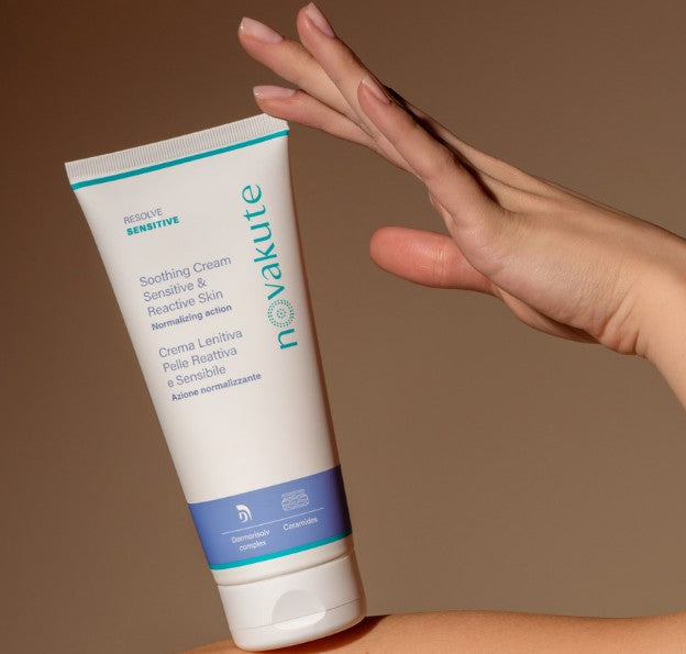 NOVAKUTE SENSITIVE Raminamasis kremas jautriai ir reaktyviai odai, 200 ml