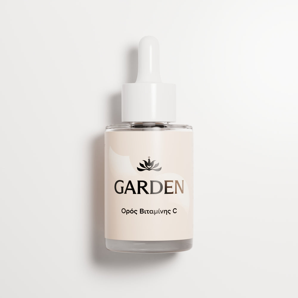 GARDEN "Glow Effect" rinkinys: Maitinamasis naktinis kremas 50 ml + Vitamino C serumas 30 ml