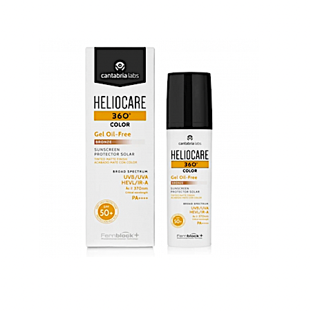 HELIOCARE 360 OIL-FREE PROTECTIVE GEL FROM THE SUN SPF50+, 50 ML (Bronze)