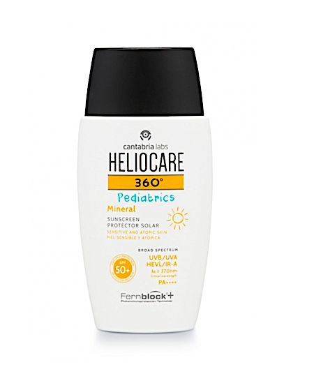 HELIOCARE 360 PEDIATRICS SUN PROTECTION WITH MINERAL FILTERS FOR CHILDREN AND INFANTS SPF50+, 50 ML