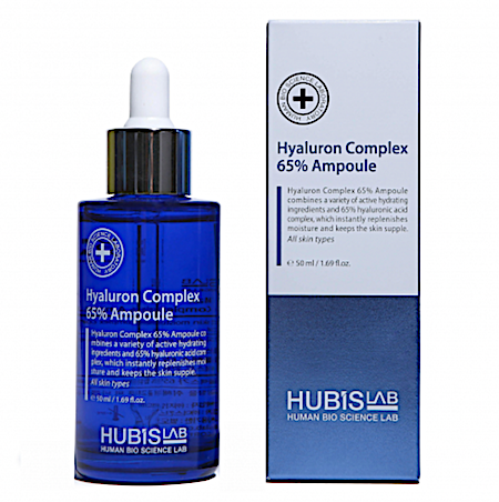 HUBISLAB 65% HIALURONO RŪGŠTIES AMPULĖ – SERUMAS, 50 ML