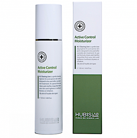 HUBISLAB ACTIVE CONTROL VEIDO KREMAS (Drėkinamasis fluidas,), 120 ML