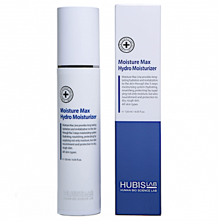 HUBISLAB MOISTURE MAX HYDRO FACE moisturizing cream, 120 ML