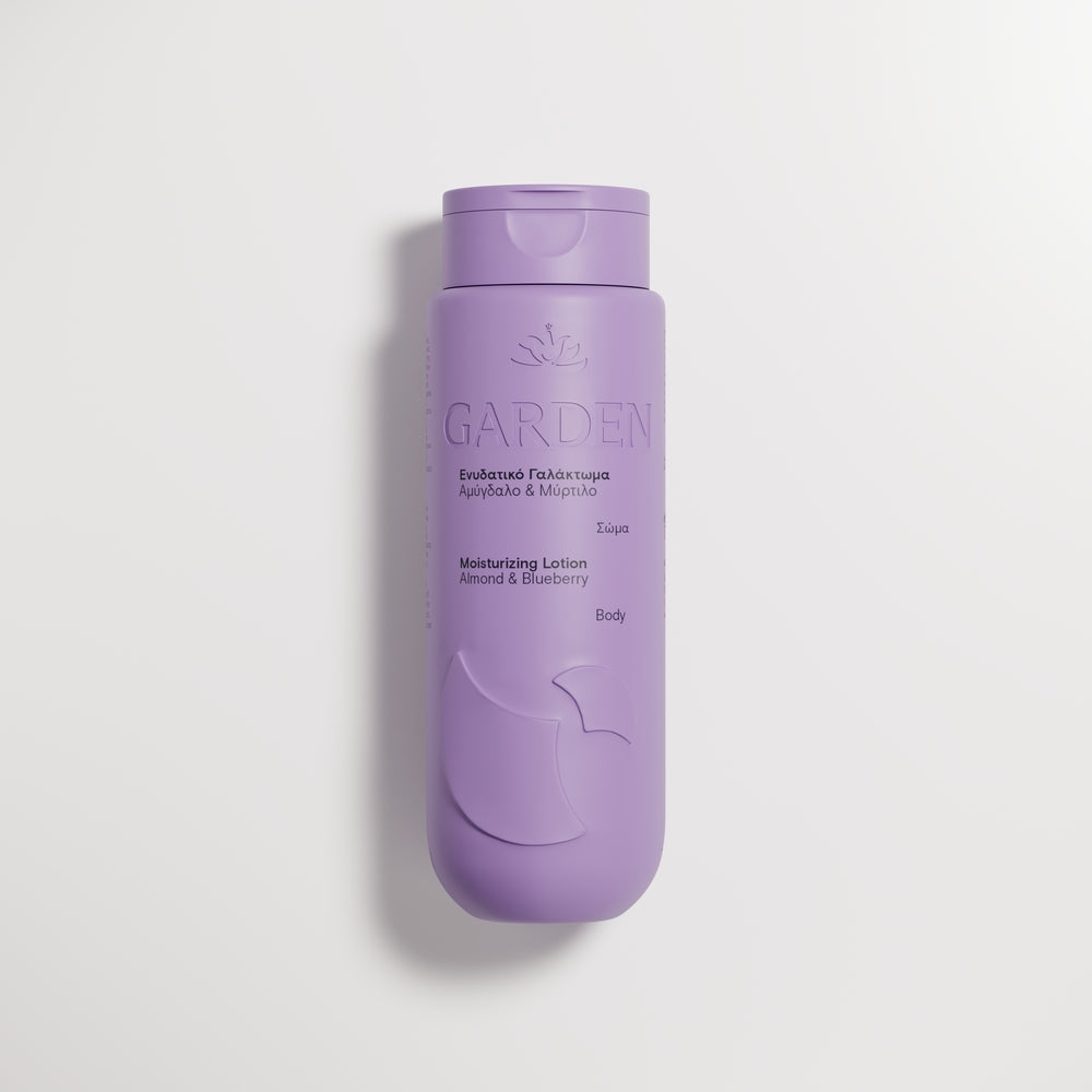GARDEN Kūno losjonas su migdolais ir mėlynėmis, 300 ml