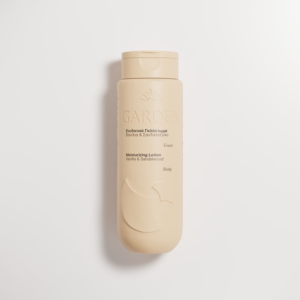 GARDEN Kūno losjonas su vanile ir santalu, 300 ml