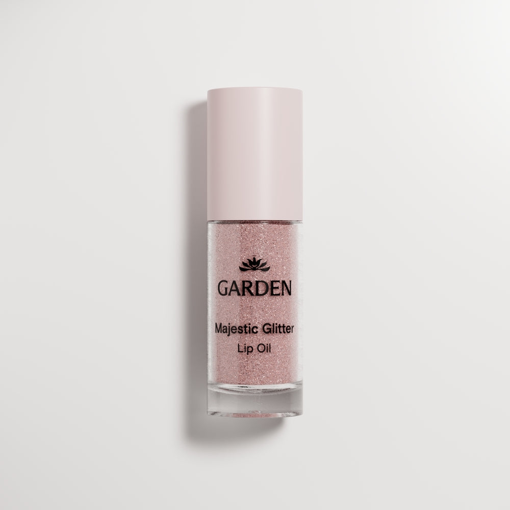 GARDEN Lūpų aliejus su natūraliais aliejais ir vitaminu E "Magestic Glitter", 6 ml