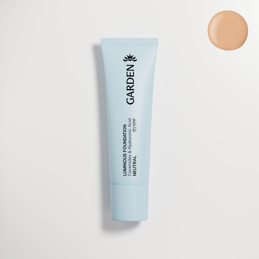 GARDEN Švytintis makiažo pagrindas, Luminous Foundation 103 NEUTRAL, 30 ml