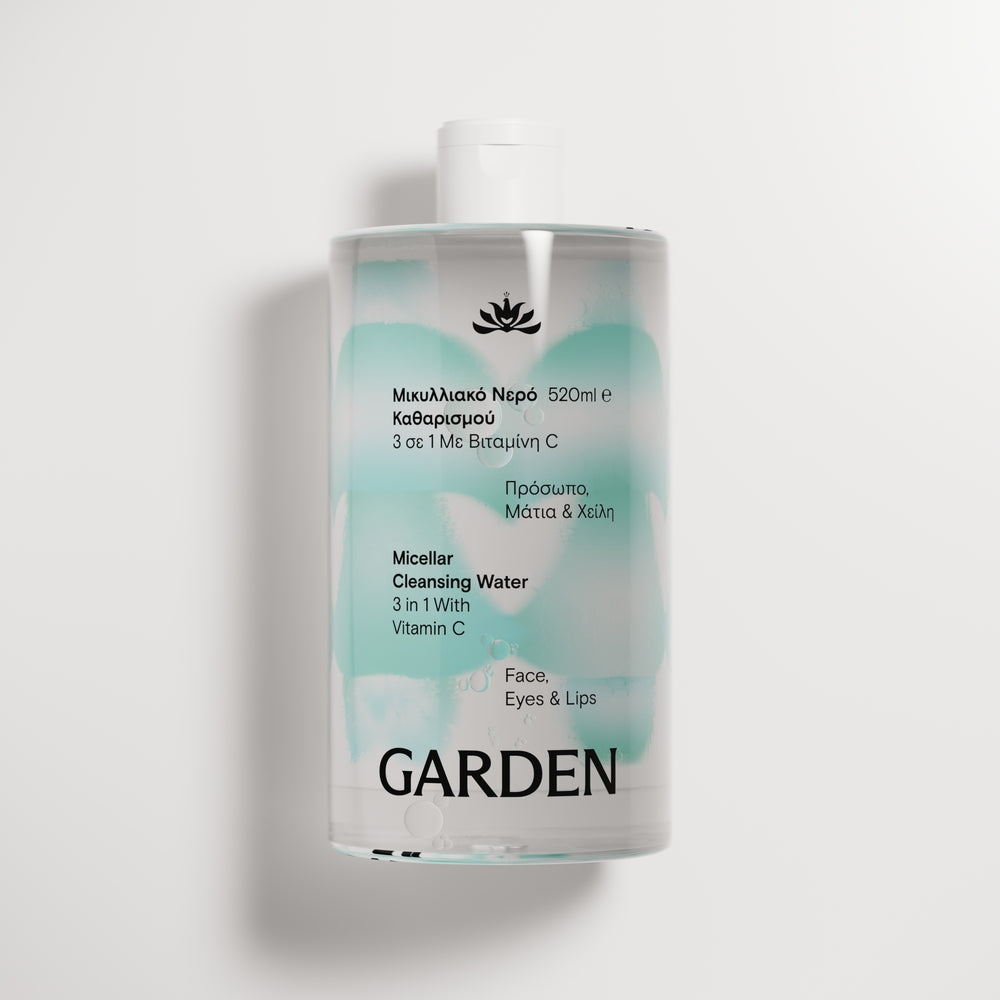 GARDEN Micelinis vanduo 3in1 su vitaminu C, 520 ml