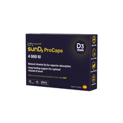 LYL ProCaps vitaminas D3 kapsulėse 4000 IU