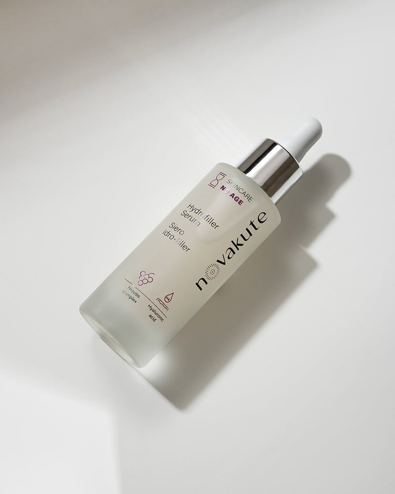 NOVAKUTE Hydrofiller Serum- Giliai drėkinantis atkuriamasis serumas, 30 ml