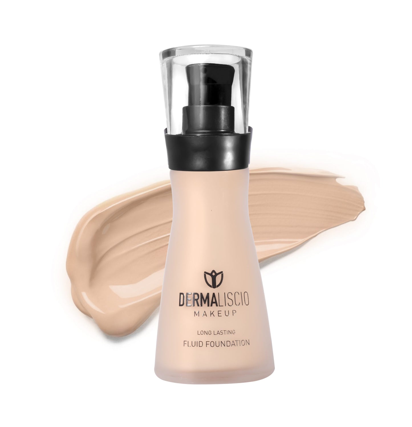 Dermaliscio skysto pagrindo fluidas,  Smooth Fluid Foundation Latte SF01