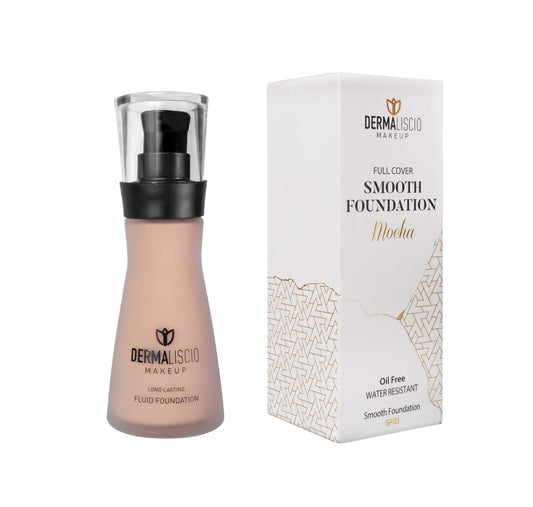 Dermaliscio liquid foundation fluid, Smooth Fluid Foundation Mocha SF03