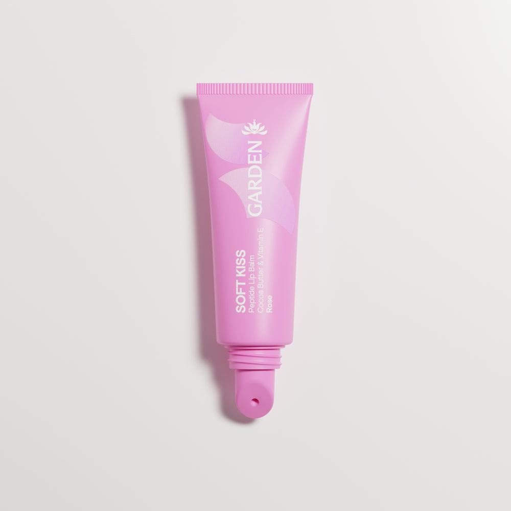 GARDEN Peptidinis lūpų balzamas „Rose", 7 ml