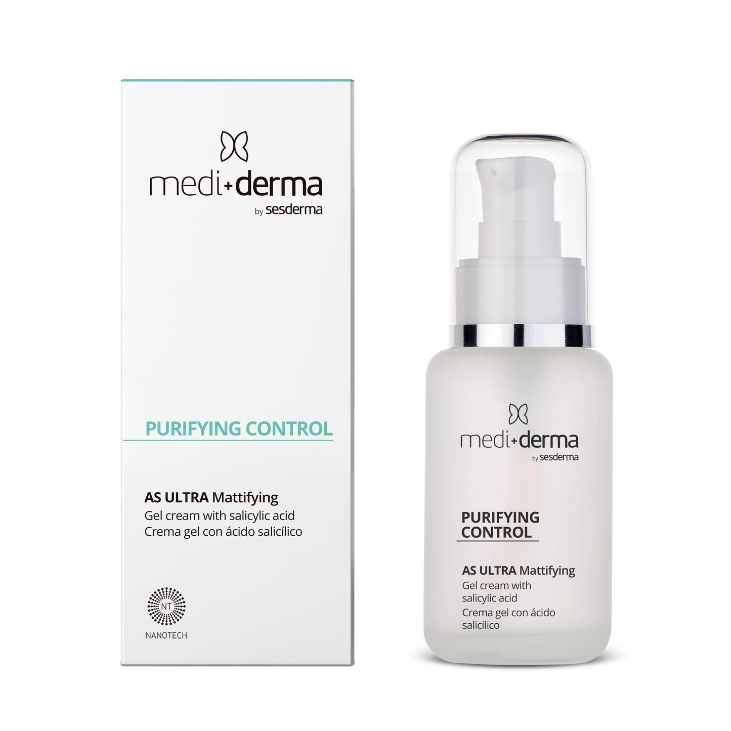 Medi-derma PURIFYING CONTROL AS ULTRA Mattifying kremas 50ml