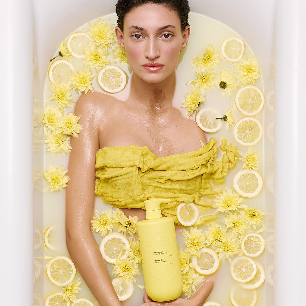 GARDEN Dušo želė su citrina ir persikais, 1 L