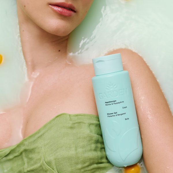 GARDEN Dušo želė su pistacijų ir bergamočių aliejumi, 400 ml