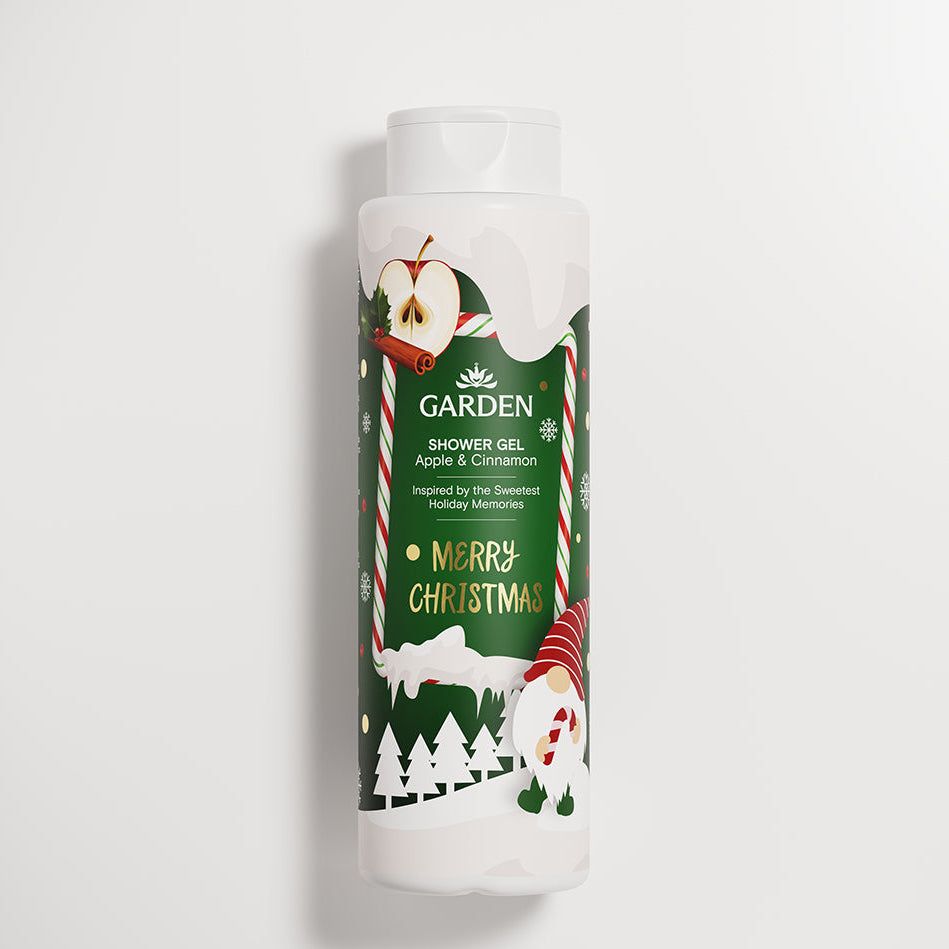 GARDEN Dušo želė su šventiniu obuolių ir cinamono aromatu, 400 ml