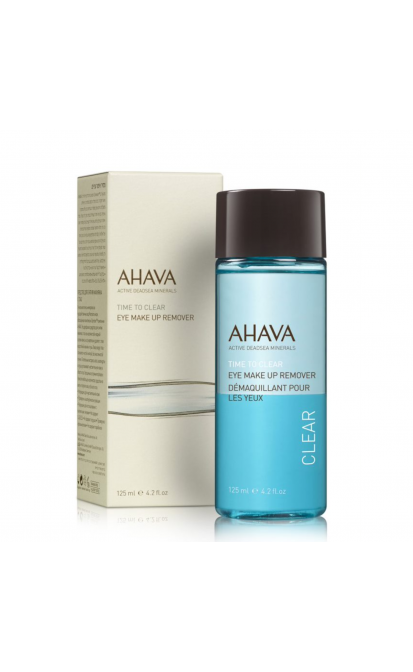 AHAVA TIME TO CLEAR EYE MAKEUP REMOVER, 125 ml