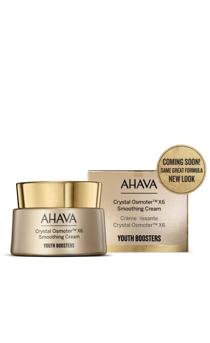 AHAVA YOUTH BOOSTERS CRYSTAL OSMOTER™ X6 SEJAS KRĒMS ĀDAS TEKSTŪRAS UZLABOŠANAI, 50 ML