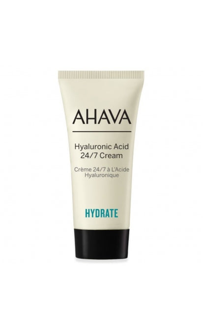 AHAVA HYDRATE 24/7 VEIDO KREMAS SU HIALURONO RŪGŠTIMI, 15ml