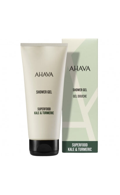 AHAVA KALE & TURMERIC DUŠO GELIS, 200 ML