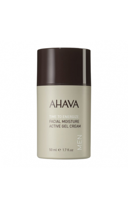 AHAVA TIME TO ENERGIZE MEN DRĖKINAMASIS GELINIS KREMAS VYRAMS , 50 ml