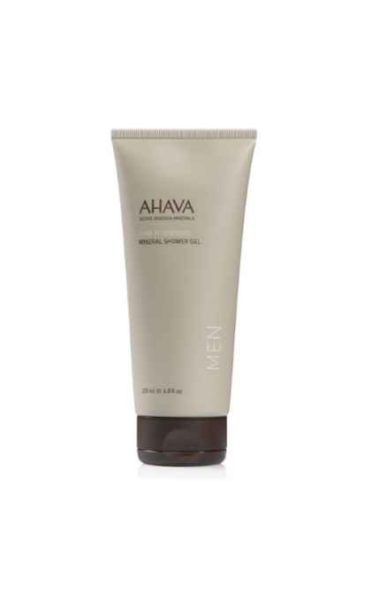 AHAVA TIME TO ENERGIZE MEN МИНЕРАЛЬНЫЙ ГЕЛЬ ДЛЯ ДУША ДЛЯ МУЖЧИН, 200 мл