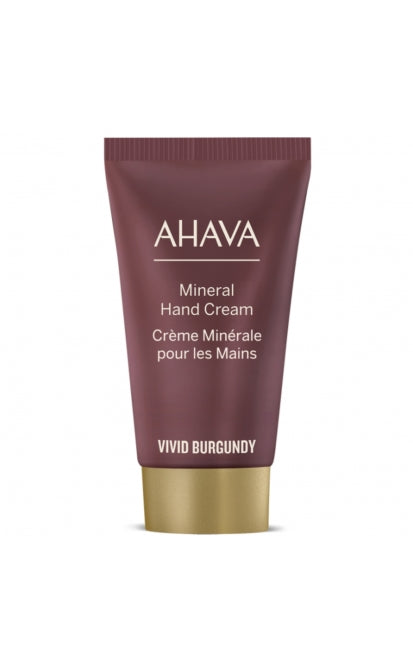 AHAVA MINERAL VIVID BURGUNDY HAND CREAM, 40 ML