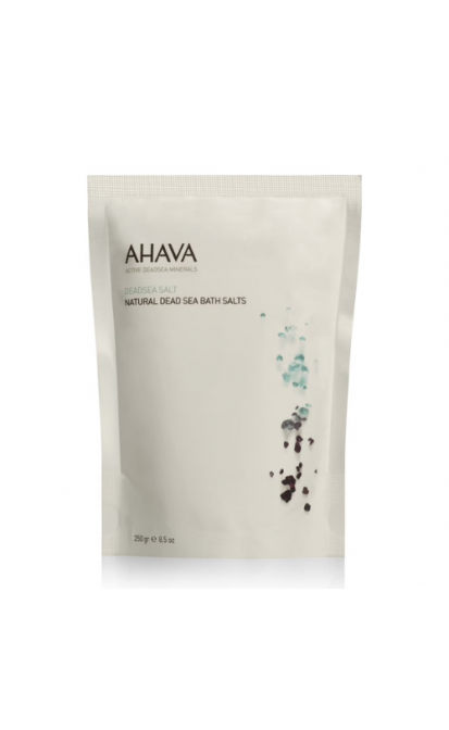 AHAVA DEADSEA SALT NATŪRALI NEGYVOSIOS JŪROS DRUSKA VONIAI, 250 g