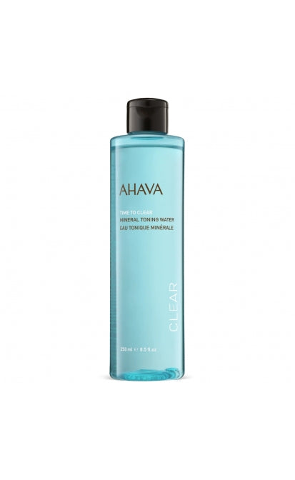 AHAVA TIME TO CLEAR MINERAL TONING WATER, 250 ML