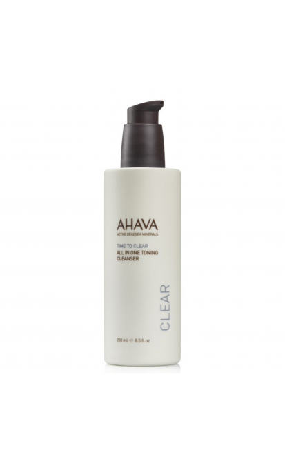 AHAVA TIME TO CLEAR ALL-IN-ONE TONING WASH, 250 ml