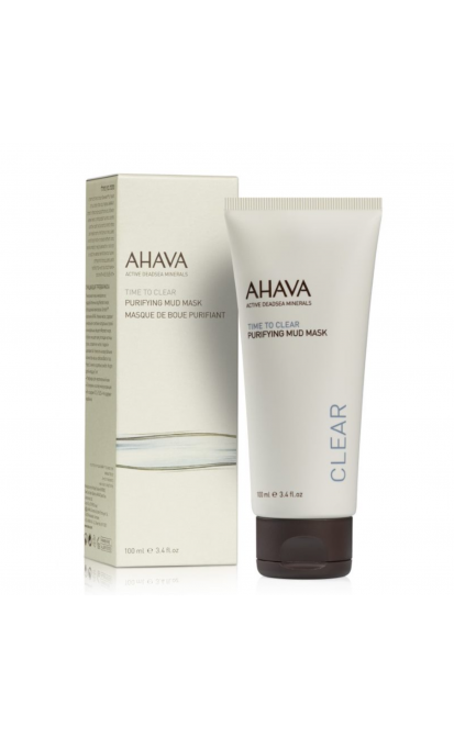 AHAVA TIME TO CLEAR CLEANSING MUD MASK, 100 ml