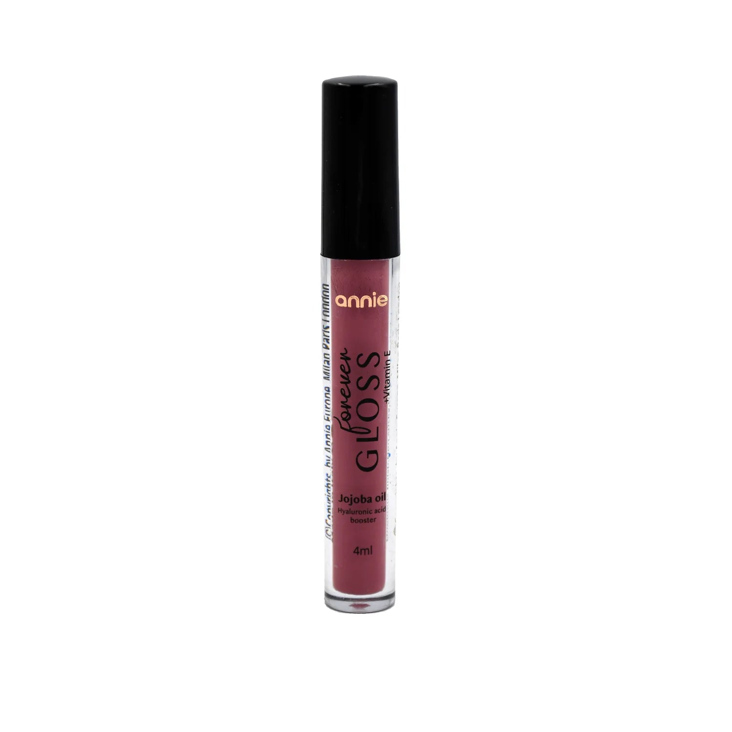 ANNIE Lūpų blizgis "Forever Gloss" su vitaminu E, Nr. 02 Teddy