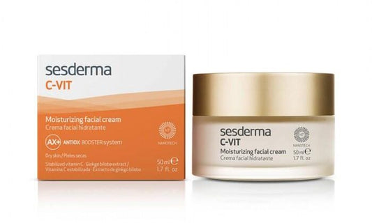 SESDERMA C-VIT drėkinamasis veido kremas, 50 ml