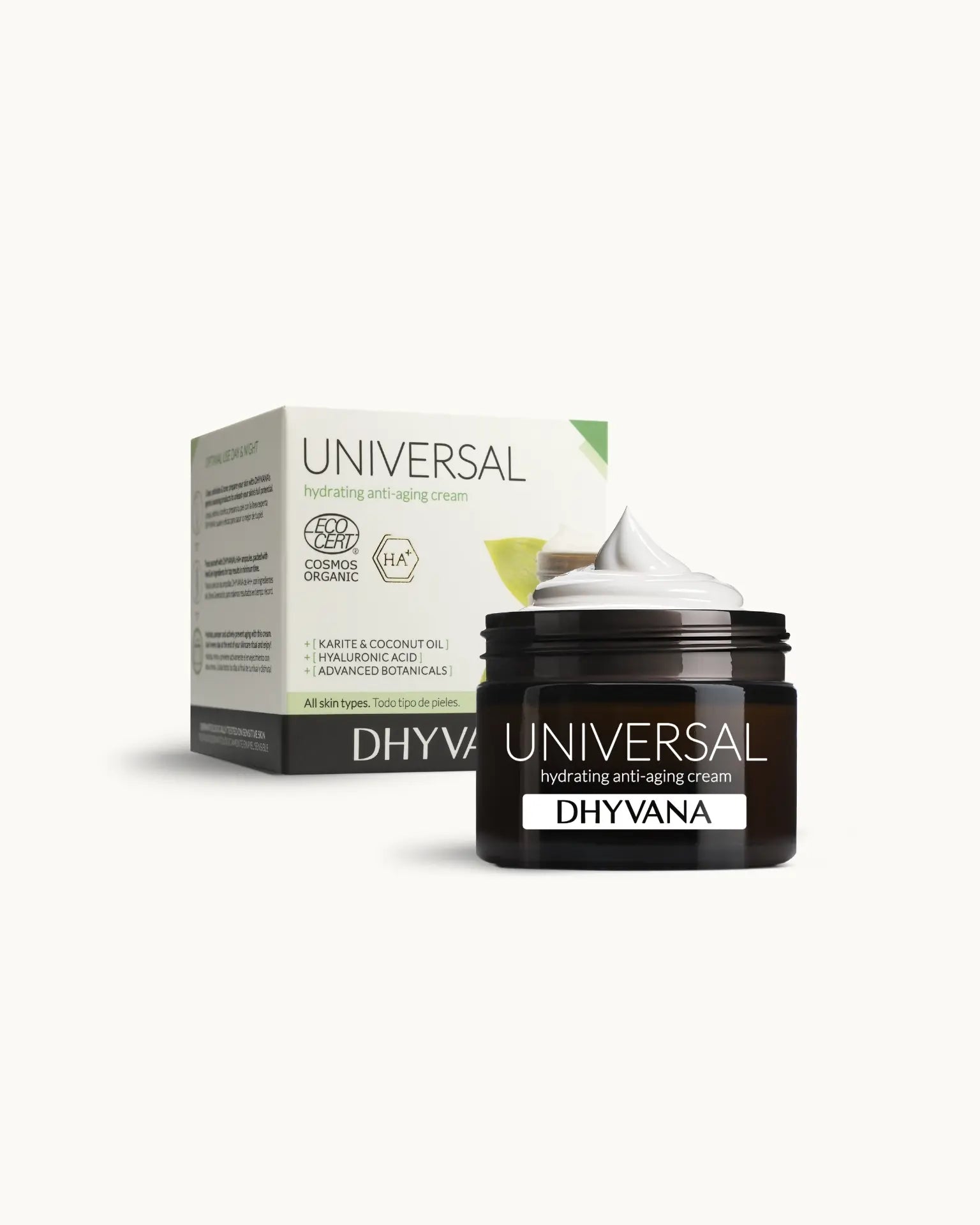 DHYVANA "BALANCE" Natūralus veido drėkiklis mišriai ir riebiai odai, 40 ml