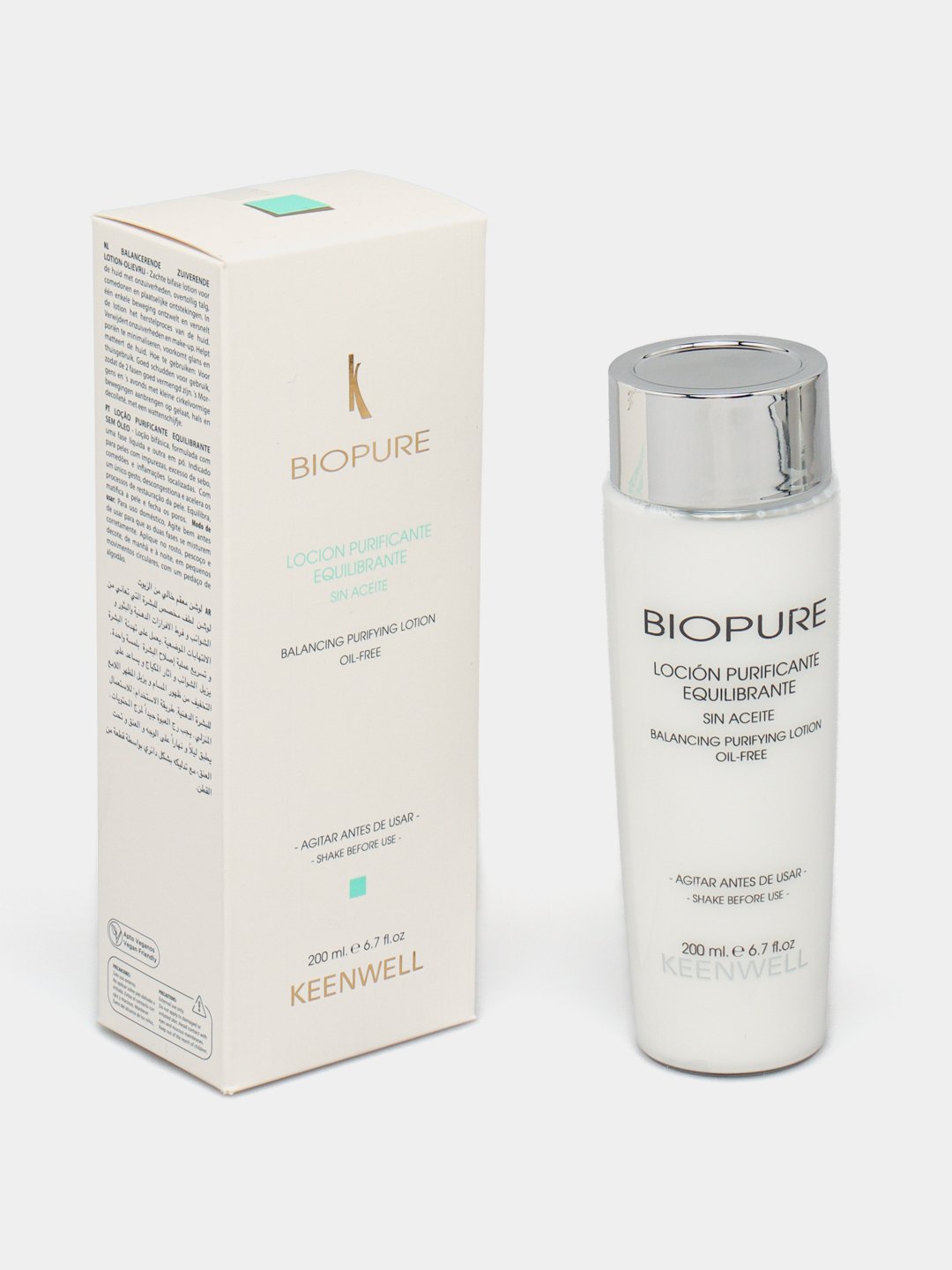KEENWELL BIOPURE BALANCING ОЧИЩАЮЩИЙ ТОНИК ДЛЯ ЖИРНОЙ, КОМБИНИРОВАННОЙ И ПРОБЛЕМНОЙ КОЖИ, 200 мл