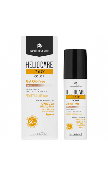 HELIOCARE 360 OIL-FREE PROTECTIVE GEL FROM THE SUN SPF50+, 50 ML (Bronze)