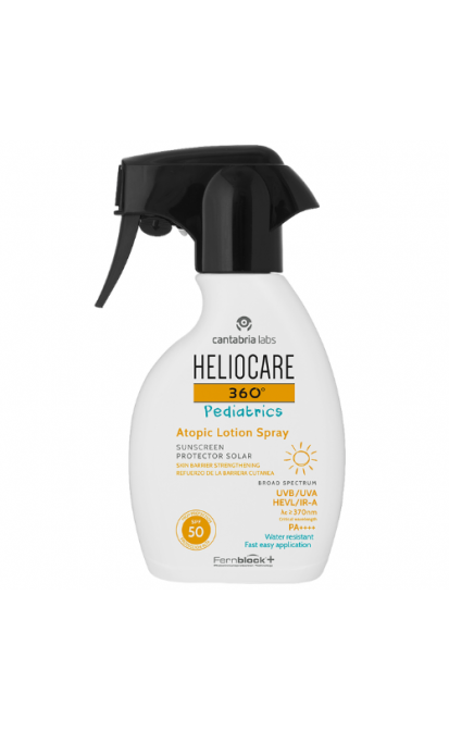 HELIOCARE 360 PEDIATRICS SPRAY SUN PROTECTION FOR ATOPIC SKIN OF CHILDREN AND INFANTS SPF50, 250 ML