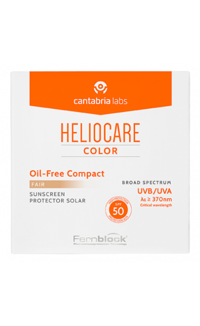 HELIOCARE COLOR OIL-FREE APSAUGINĖ KOMPAKTINĖ PUDRA SPF50, 10 G (Fair)