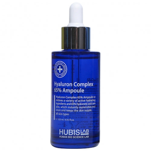 HUBISLAB AMPULA AR 65% HIALURONSKĀBES KOMPLEKSU, 50 ML
