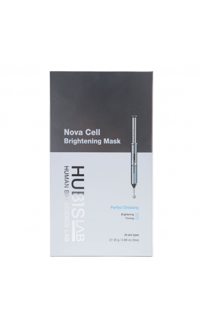 HUBISLAB E+ EPIDERMA NOVA CELL ŠVIESINANTI VEIDO KAUKĖ, 5x25 g