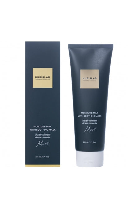 HUBISLAB MOISTURE MAX SOOTHING FACE MASK, 230 ML