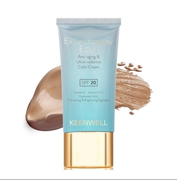 KEENWELL EXTRAORDINARY ECLAT EE SPF 20 KREMAS SU SPALVA, 40 ml (Nr. 1)