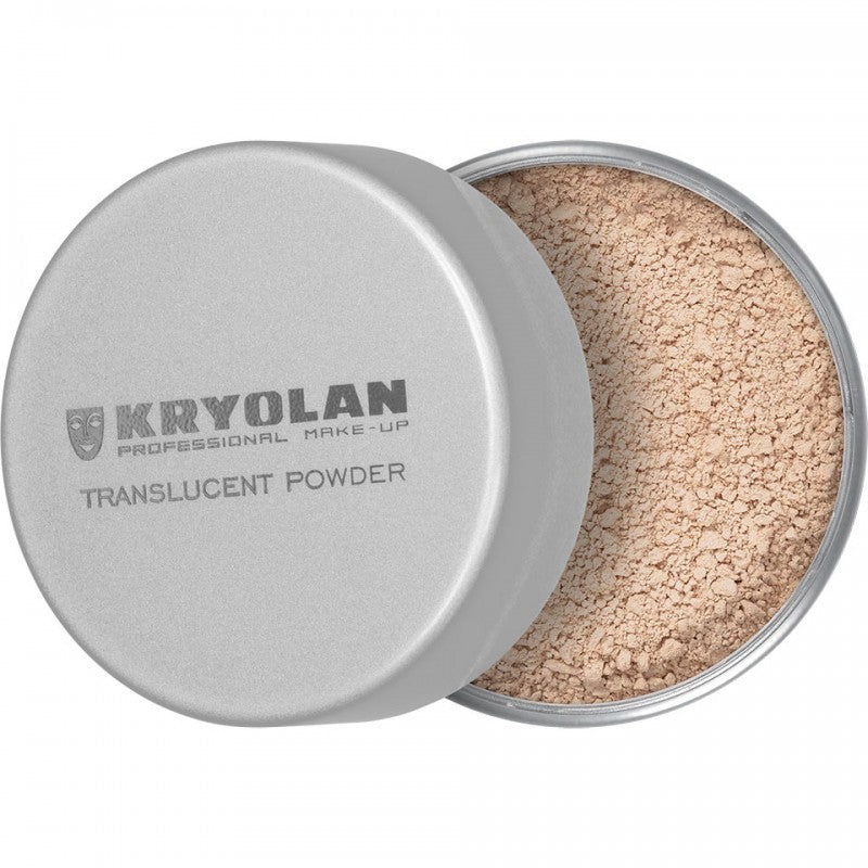 KRYOLAN biri pudra TRANSLUCENT POWDER, 50 g ir 15 g spalva TL9